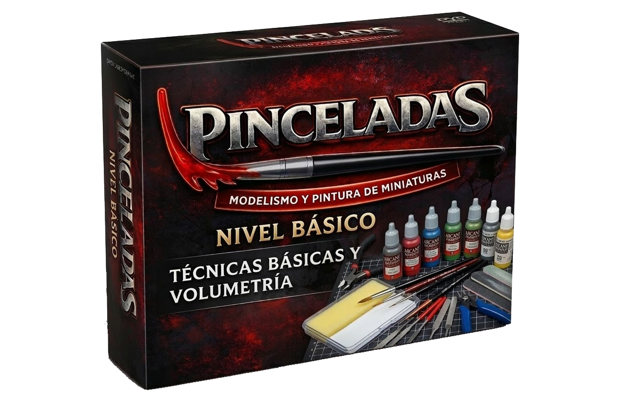 PINCELADAS | Curso INICIAL en el pintado de MINIATURAS Edición Especial